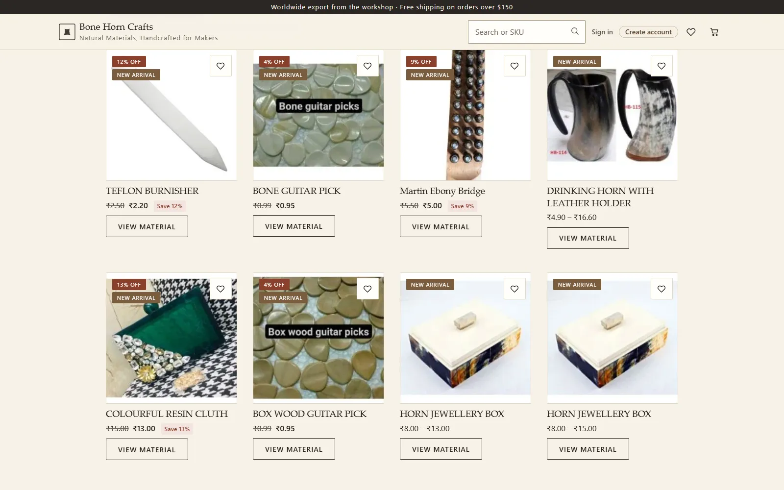 Bone Horn Crafts project visual 3