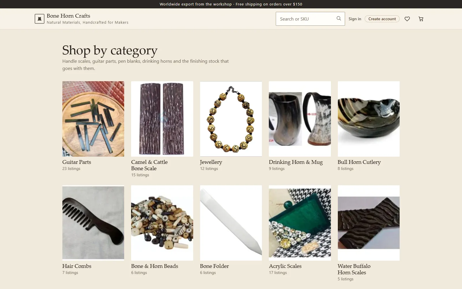 Bone Horn Crafts project visual 4