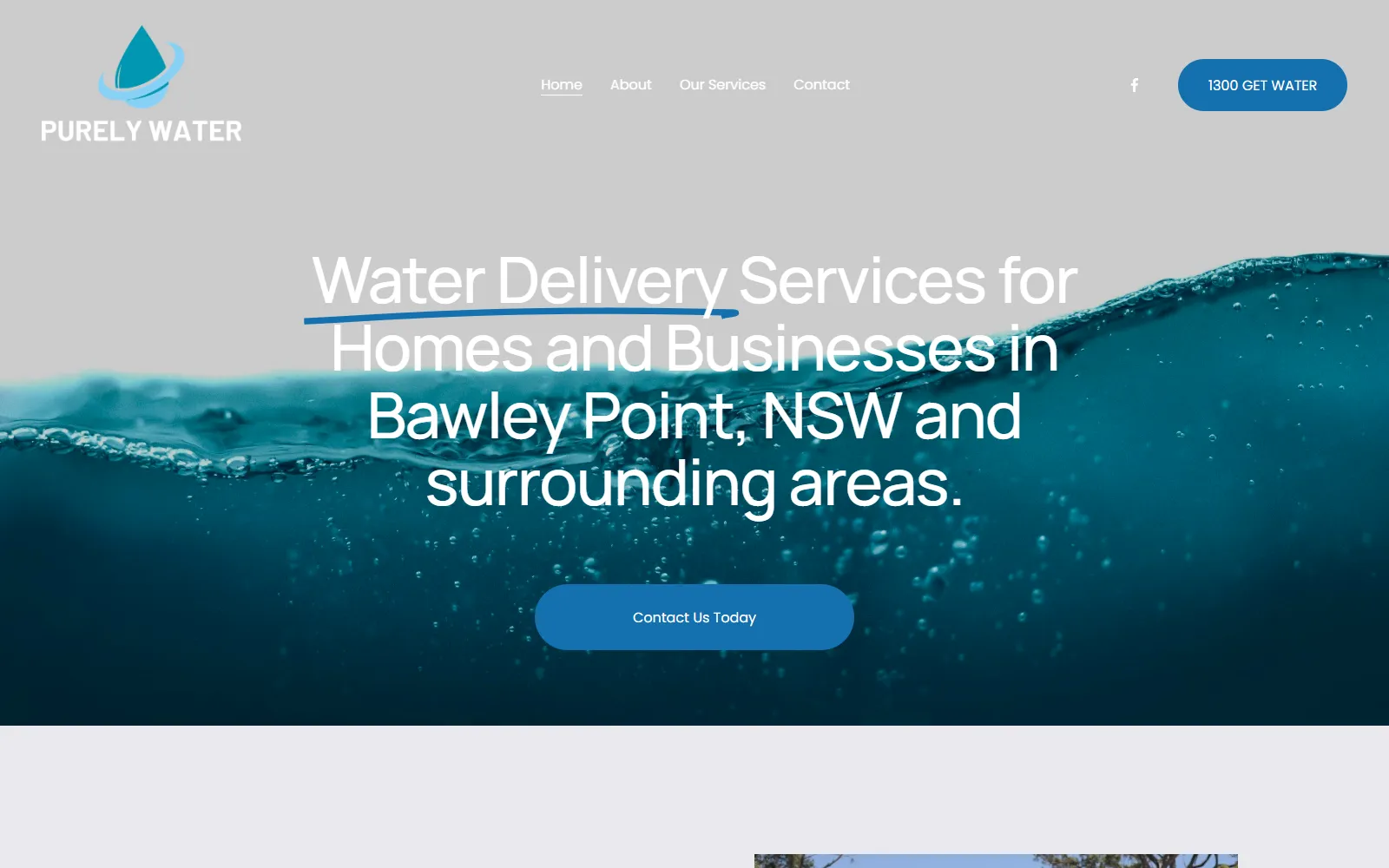 Purely Water project visual