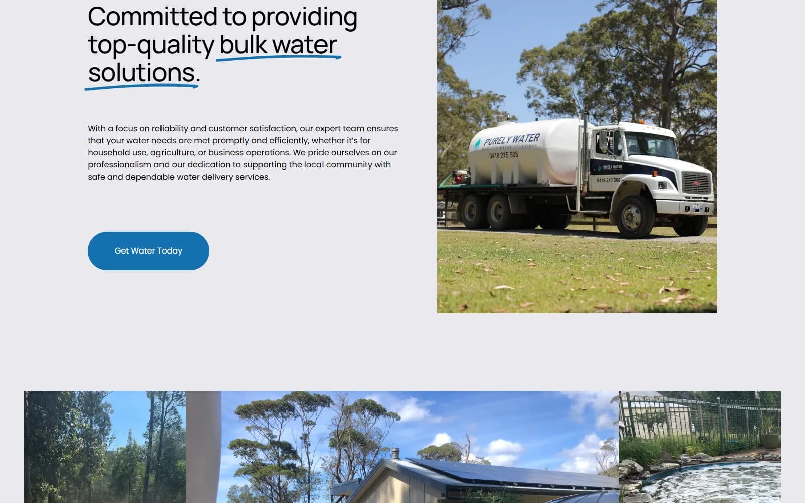 Purely Water project visual 2