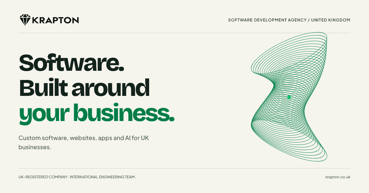 Krapton It Consultancy Ltd: A New IT Consultancy and Software Development Company — cover image